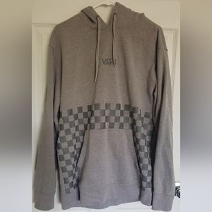 VANS Grey Checkerboard Hoodie